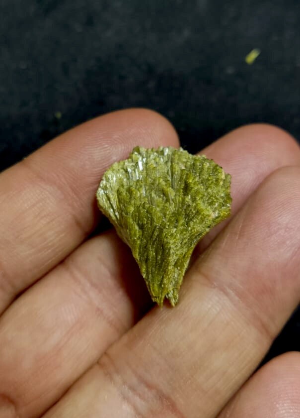 Natural Epidote Crystal 8 Grams.