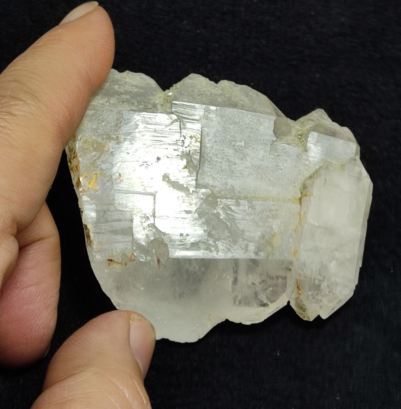 An Aesthetic terminated faden Quartz specimen 117 grams