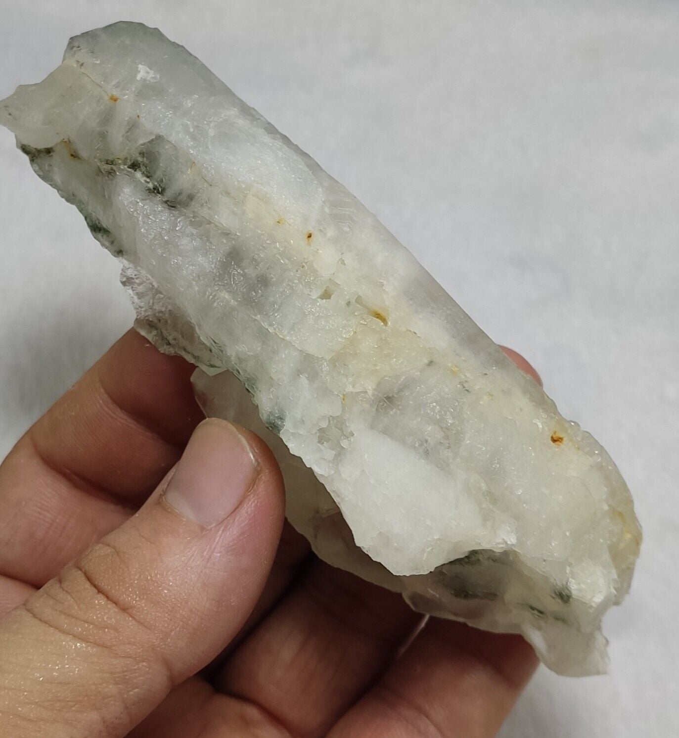 An Aesthetic Natural beautifully terminated Chlorite Quartz specimen 173 grams