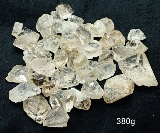 380 grams beautiful terminated Topaz crystals