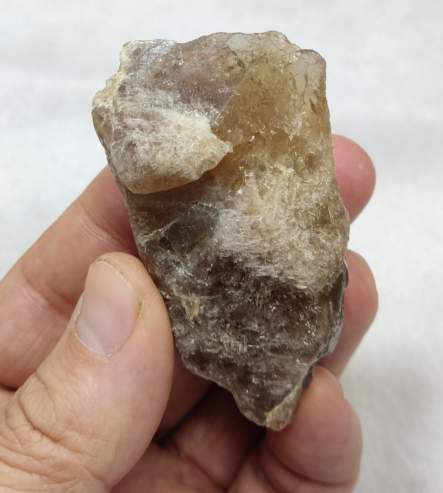 Natural axinite crystal 84 grams