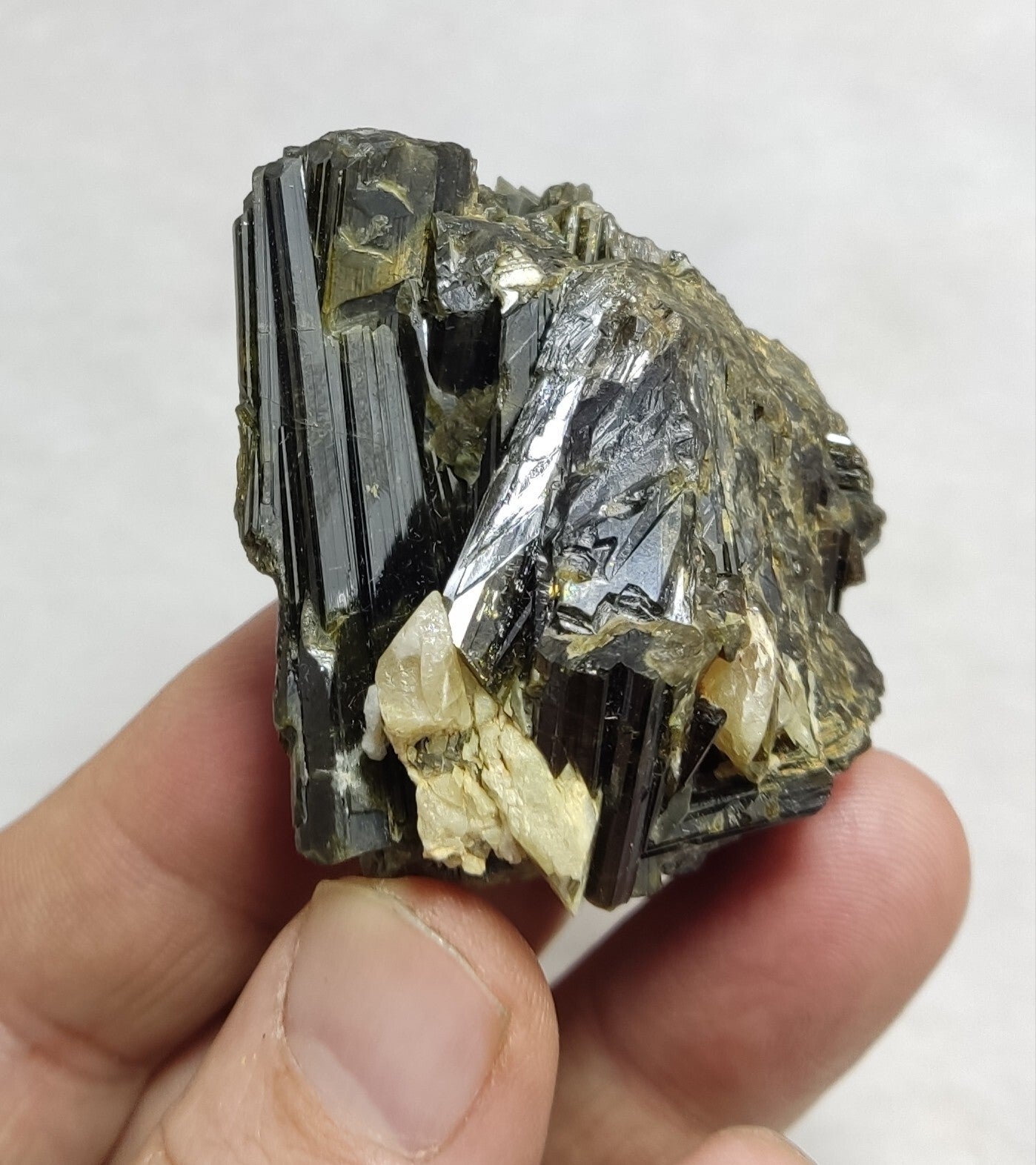 An Aesthetic specimen of epidote 97 grams
