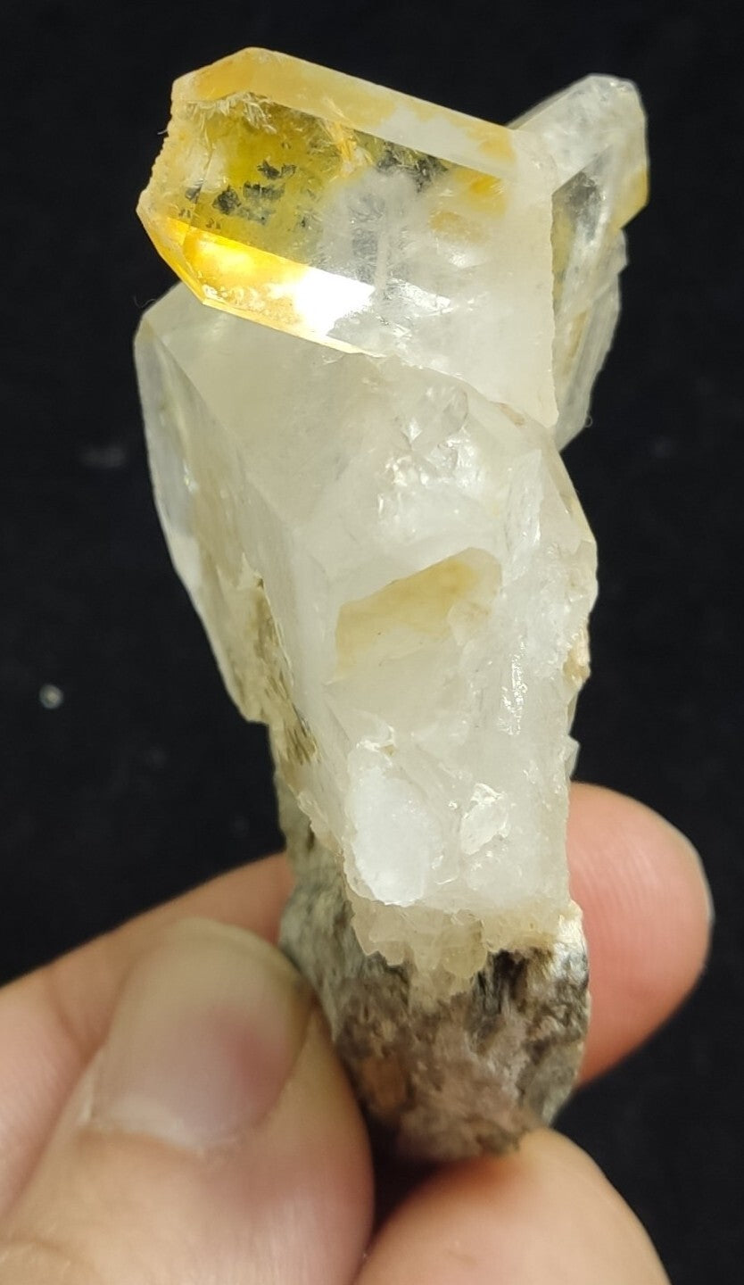 An Aesthetic Natural beautifully terminated Quartz specimen 57 grams