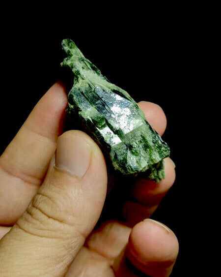 Green Diopside Crystal 39 Grams