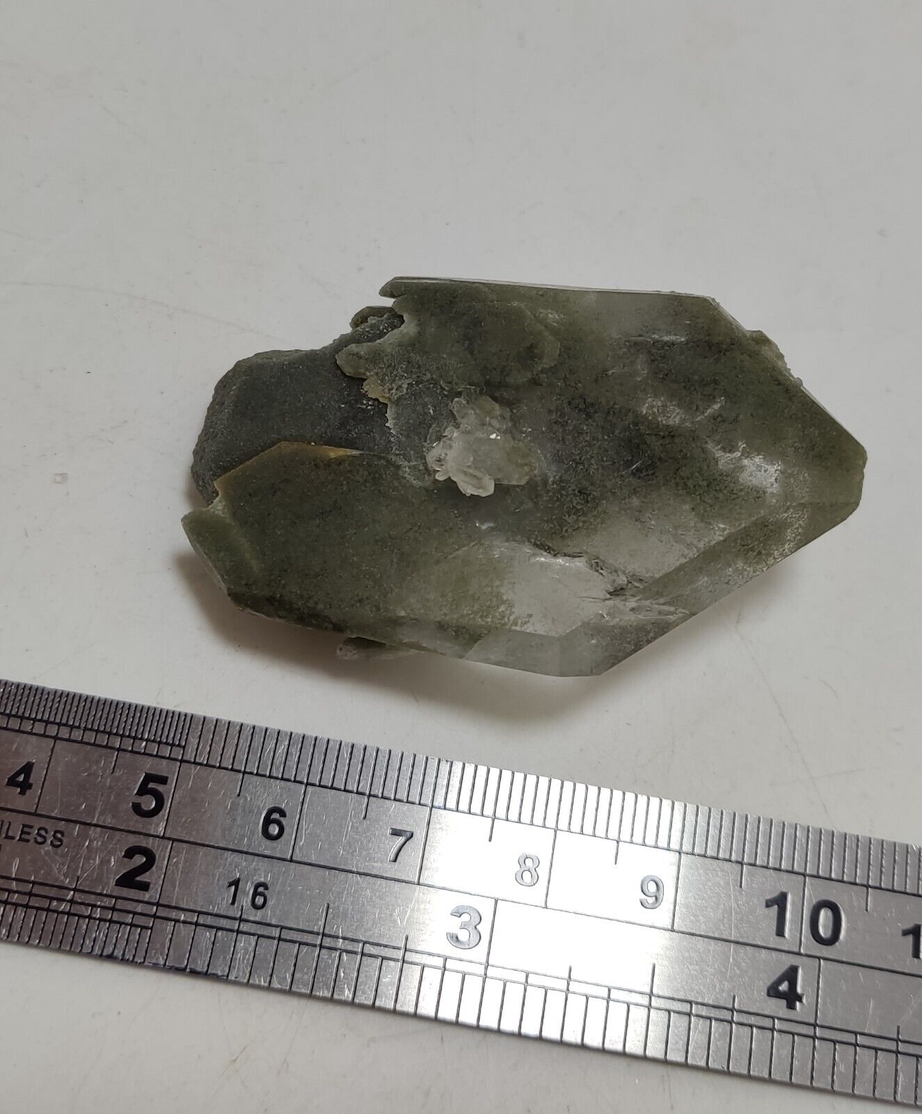 An Aesthetic Natural beautifully terminated Chlorite Quartz specimen 34 grams