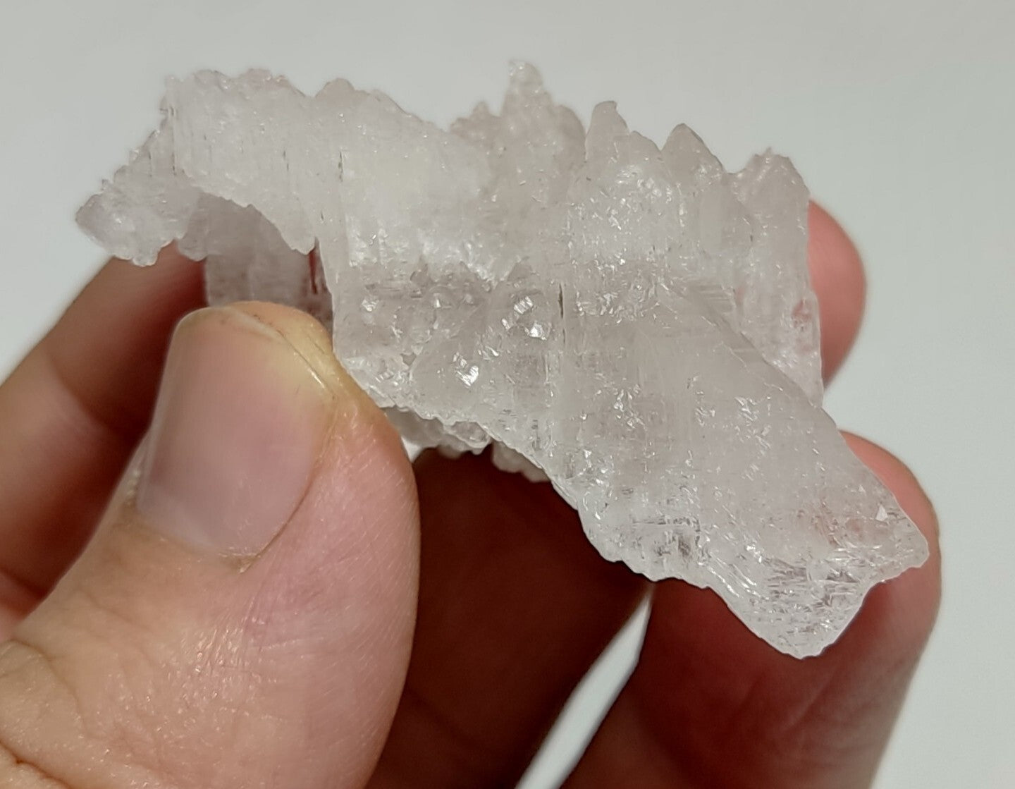 Fully Etched Quartz Crystal 22 grams