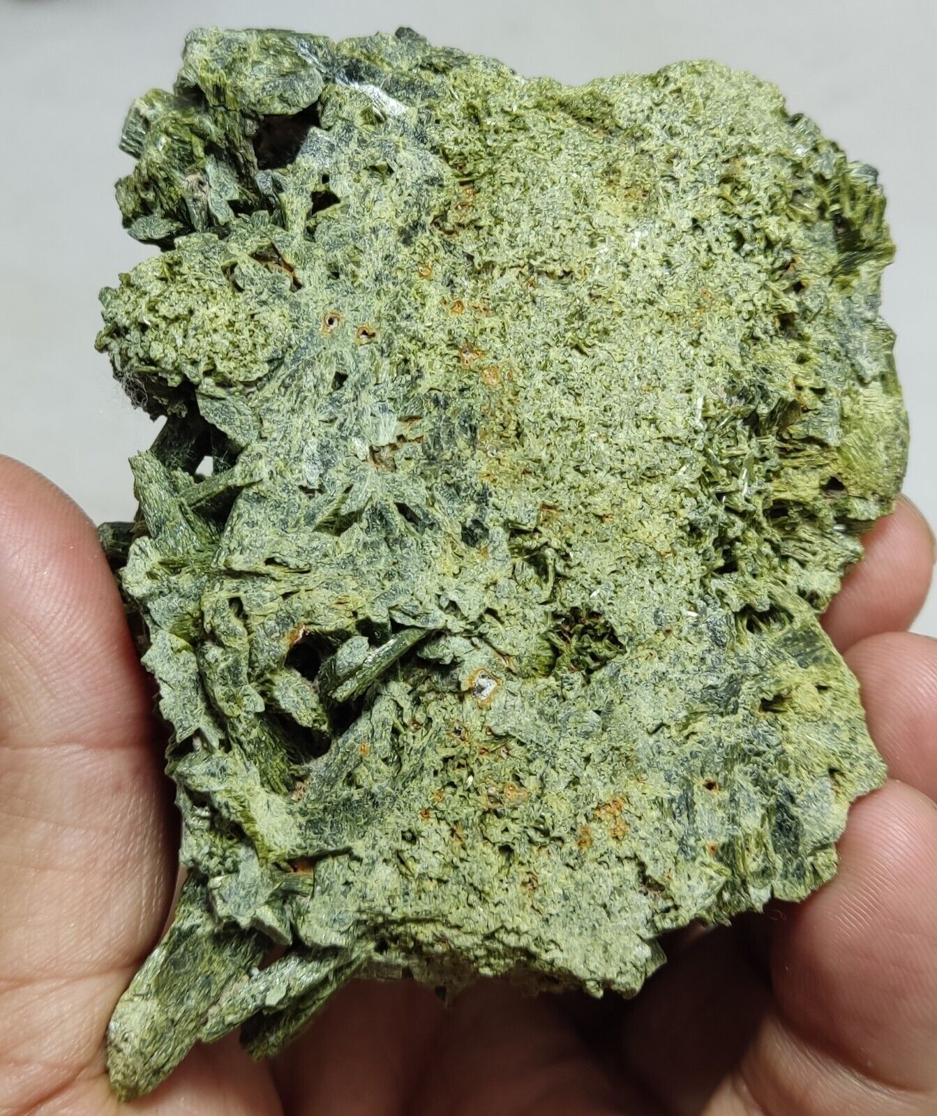 An aesthetic specimen of epidote Cluster  345 grams