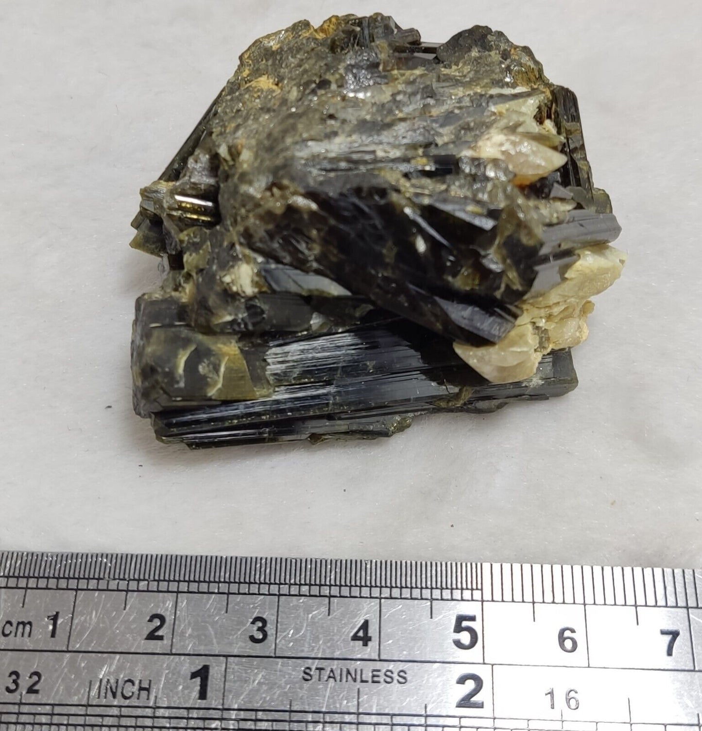 An Aesthetic specimen of epidote 97 grams