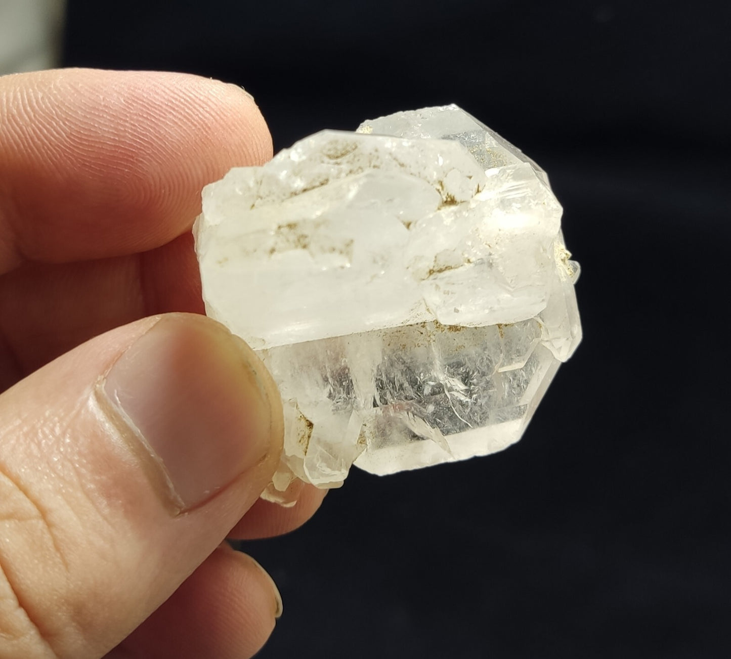 An Aesthetic specimen of faden quartz 34 grams
