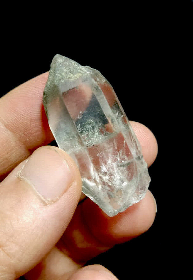 Natural Chlorite Quartz Crystal 21 Grams