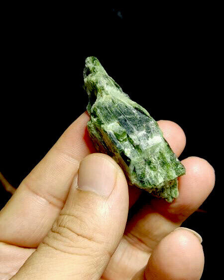 Green Diopside Crystal 39 Grams