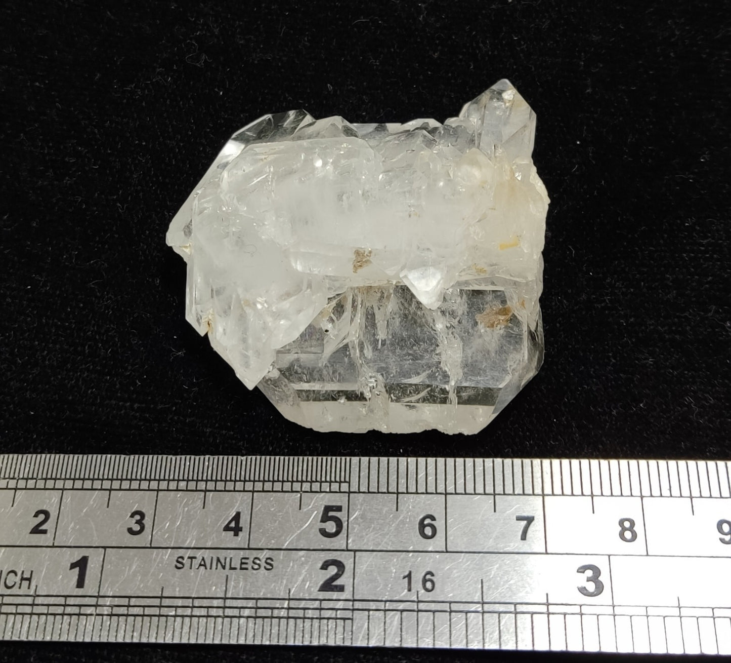 A very Aesthetic Natural beautifully terminated Faden Quartz crystal 38 grams