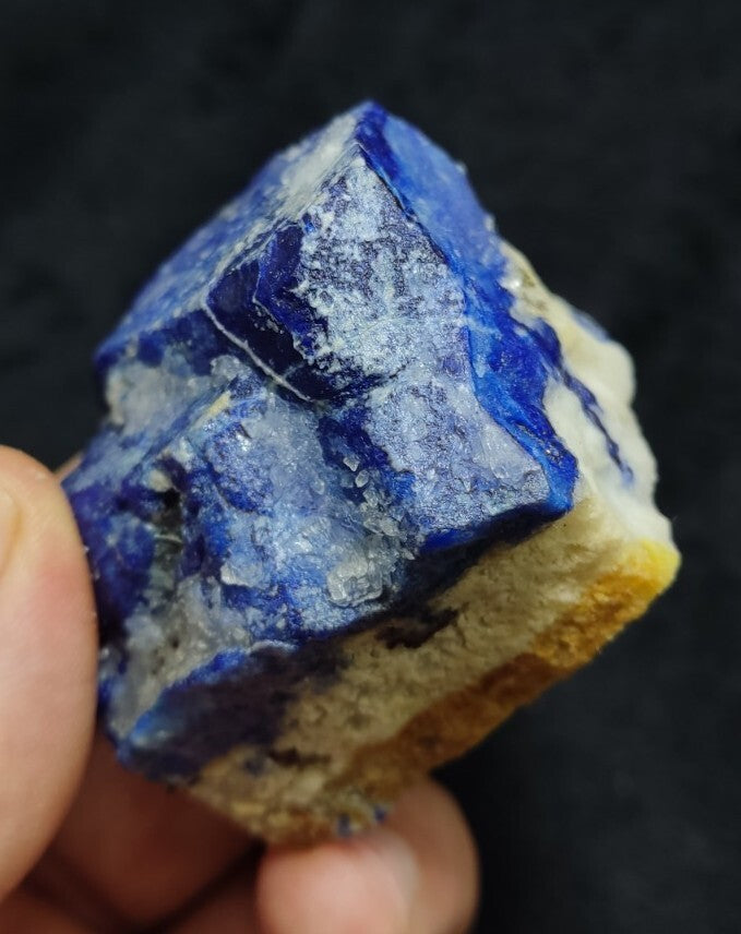 An aesthetic specimen of Lazurite with Pyrite on Matrix  196 grams