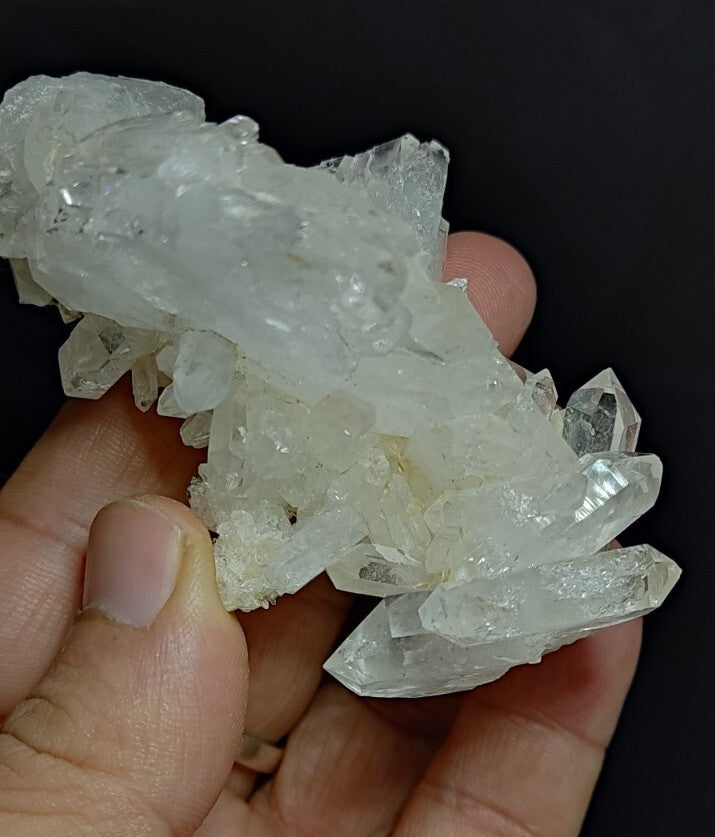 Natural faden Quartz on Matrix specimen 120 grams