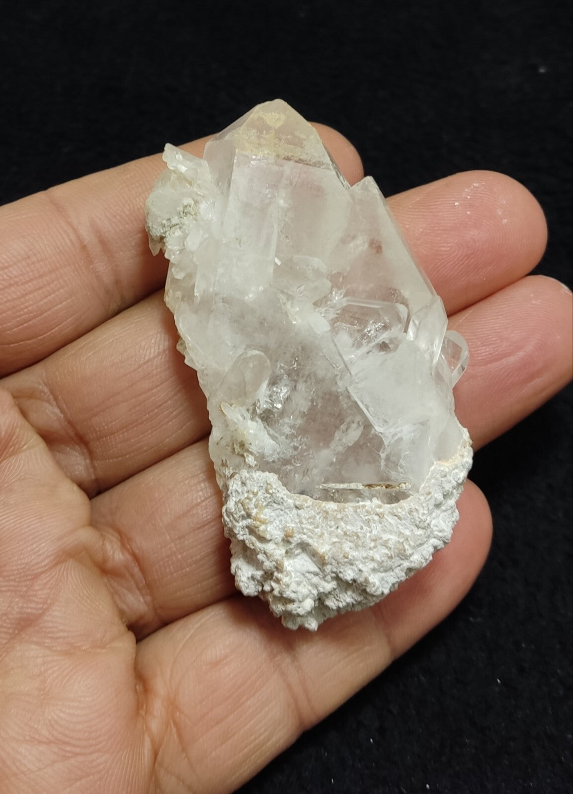An Aesthetic terminated faden Quartz crystal specimen 53 grams
