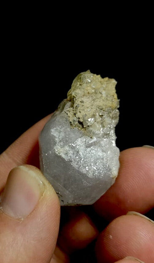Naturally Terminated Quartz Point With Chlorite Inclusions.