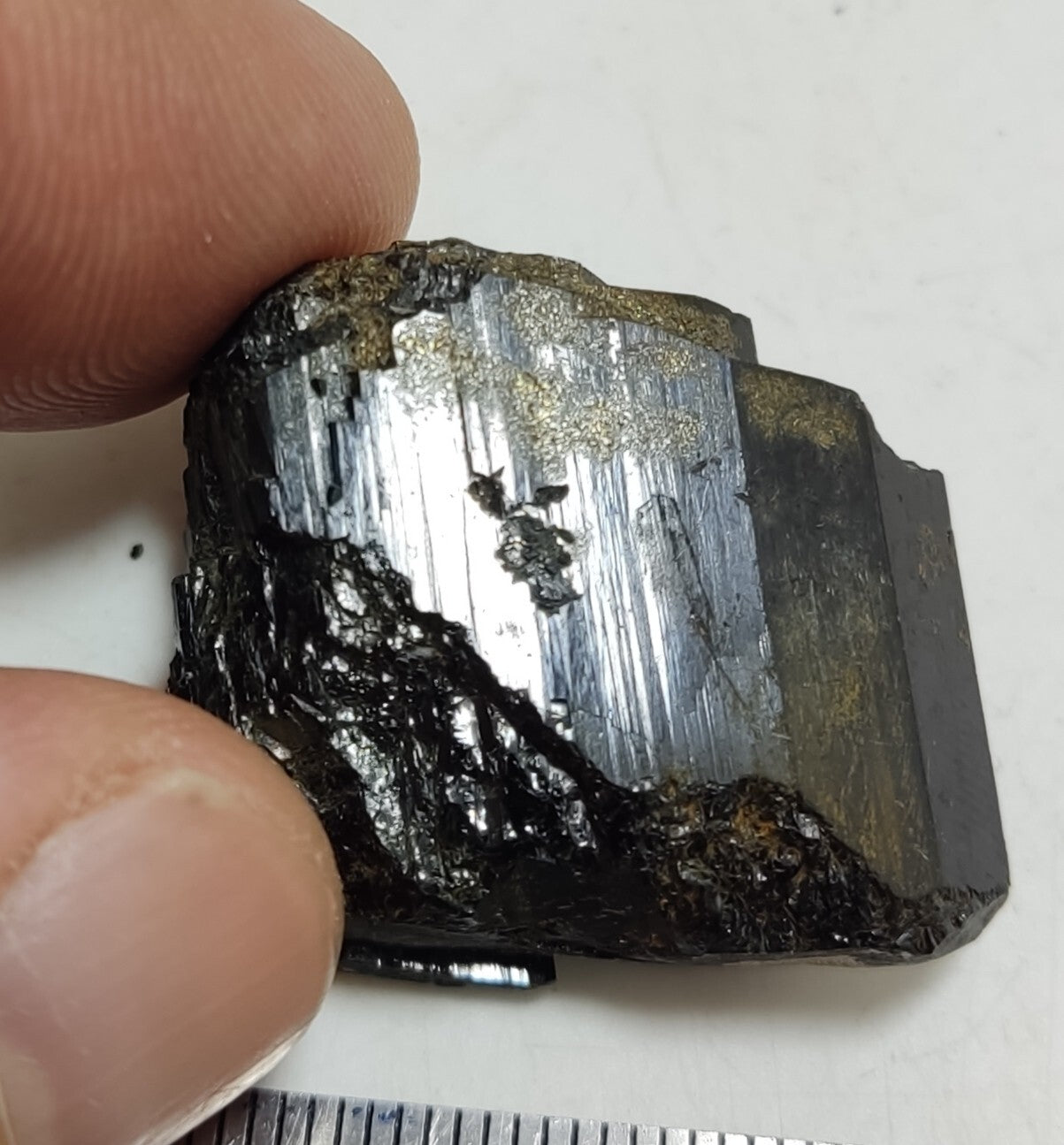 An aesthetic specimen of terminated aegirine crystal 19 grams