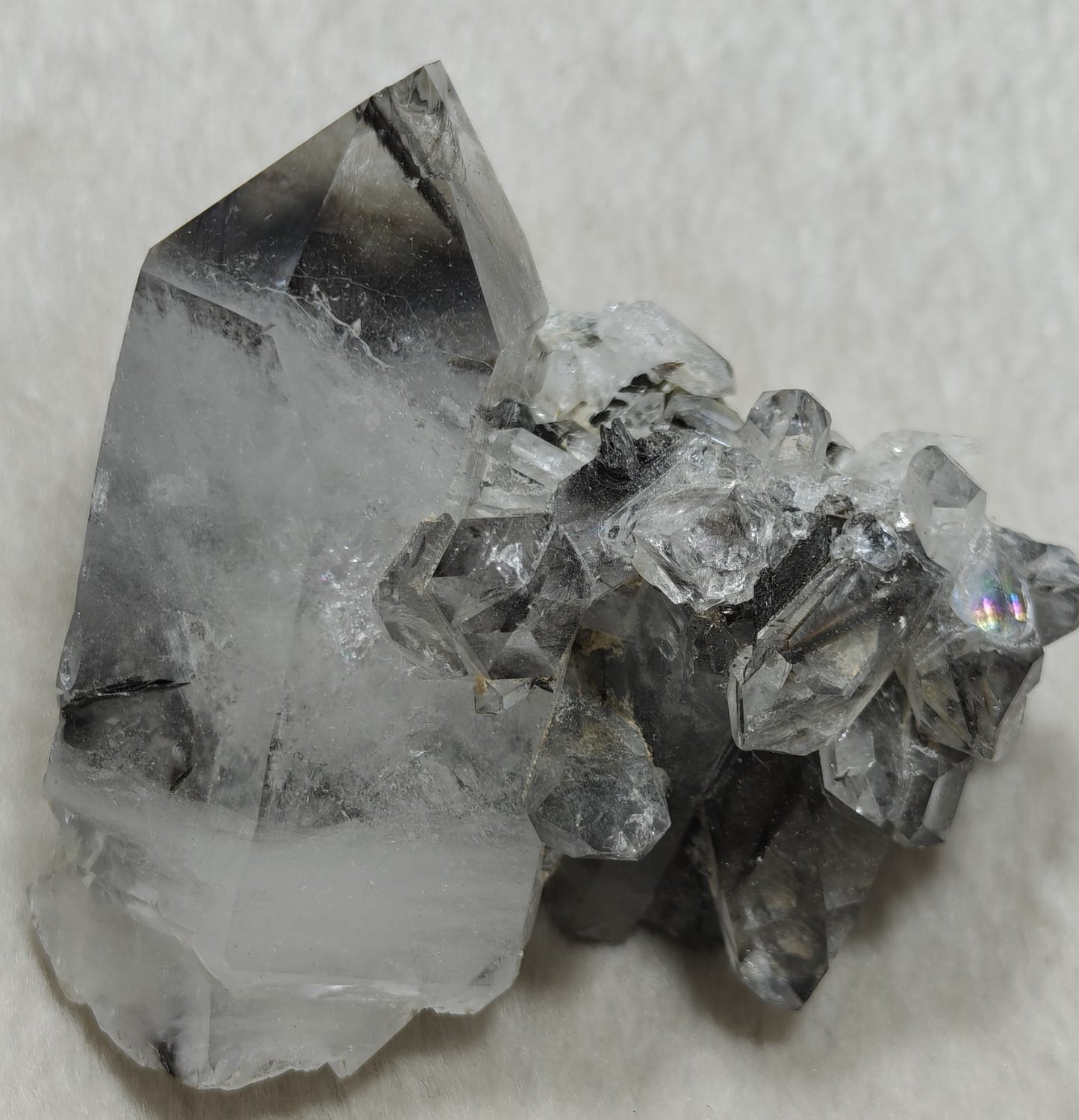 Cluster de quartzo Brookite 150 gramas-