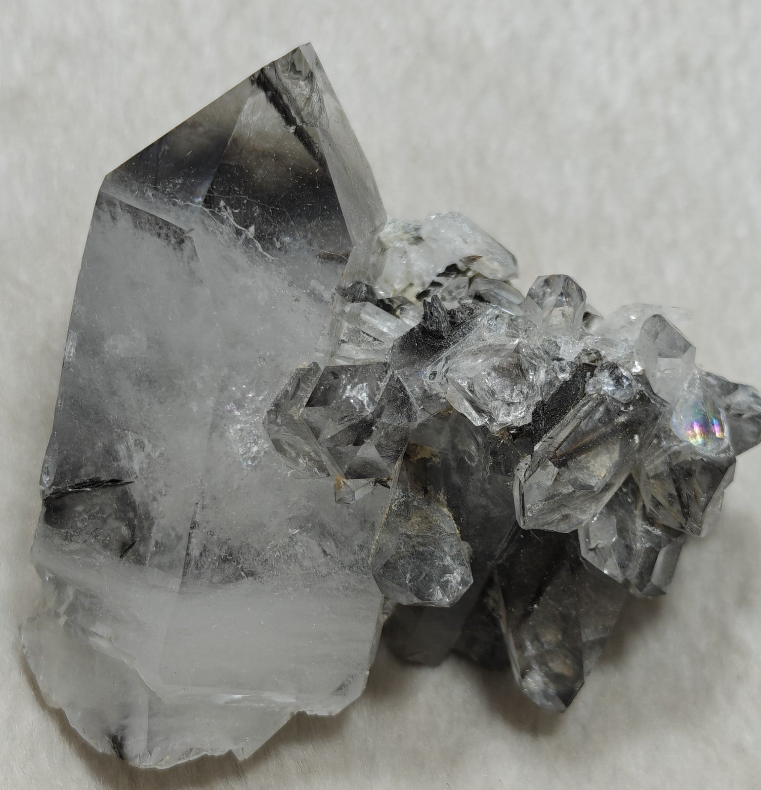 Cluster de quartzo Brookite 150 gramas-