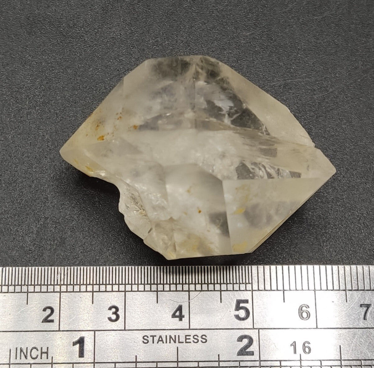 An Aesthetic gemmy double terminated Quartz crystal 33 grams