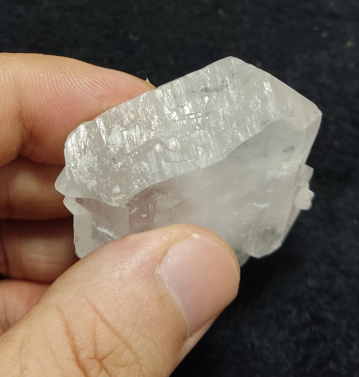An Aesthetic terminated faden Quartz specimen 52 grams