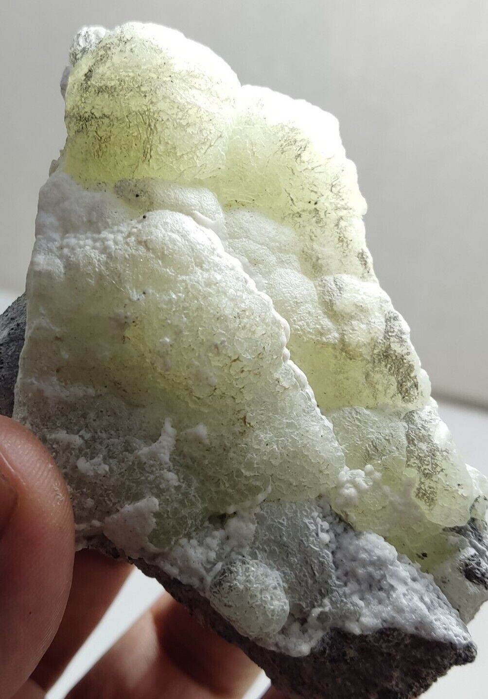 An Aesthetic Natural specimen of brucite with chromite 183 grams