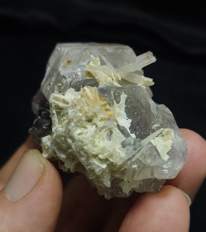 Natural Etched Terminated Smoky Quartz Amethyst 74 grams