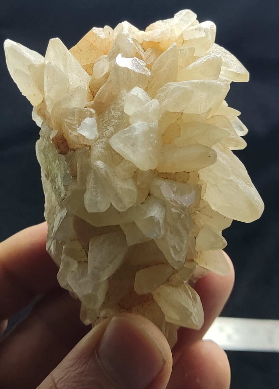 An Aesthetic Naturally terminated specimen of dogtooth calcite 252 grams