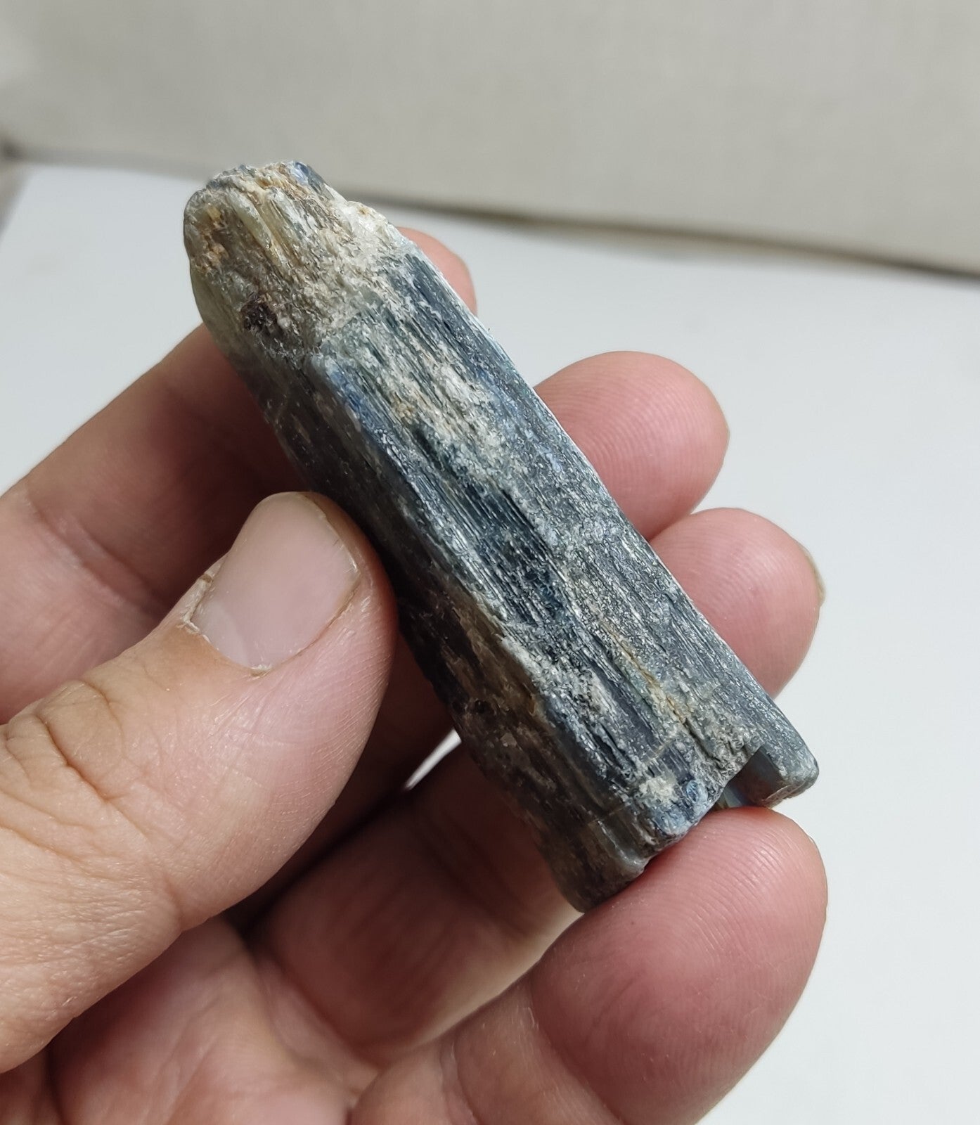An Aesthetic specimen of blue kyanite crystal 73 grams