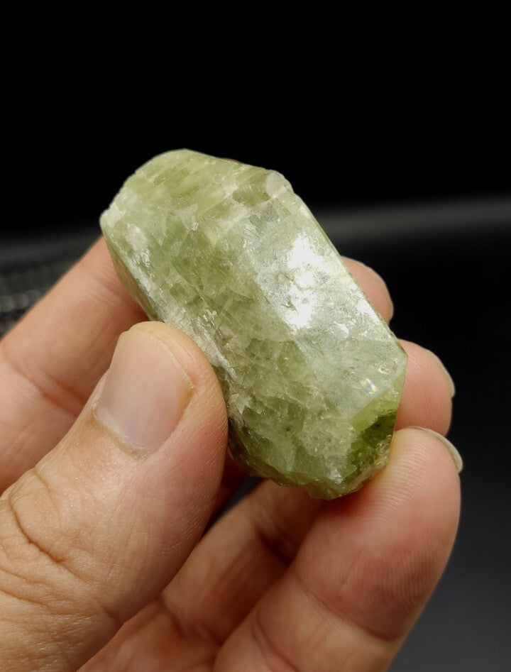 Green Diopside crystal 48 grams