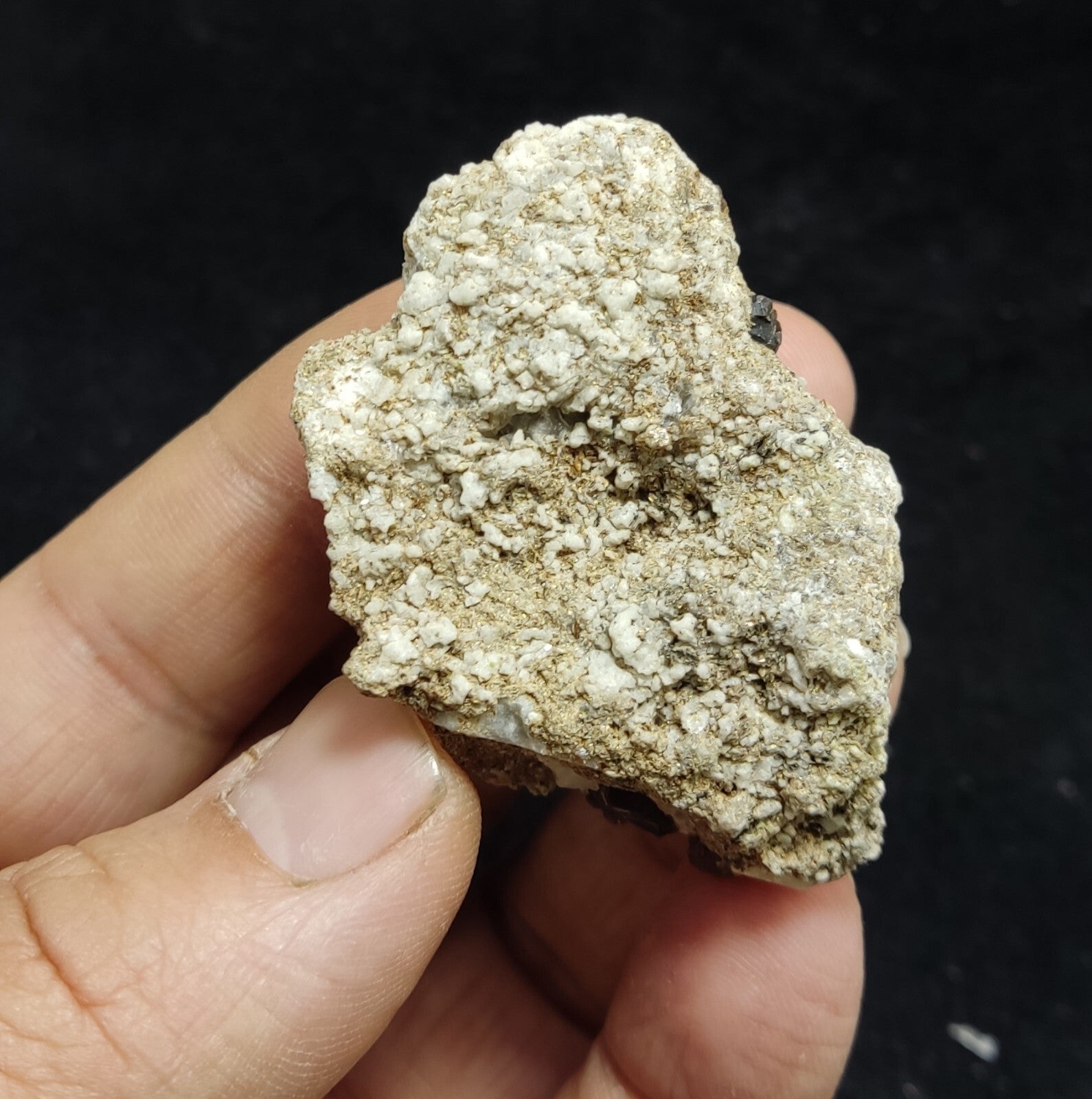 An amazing specimen of andradite garnet crystals cluster 61 grams