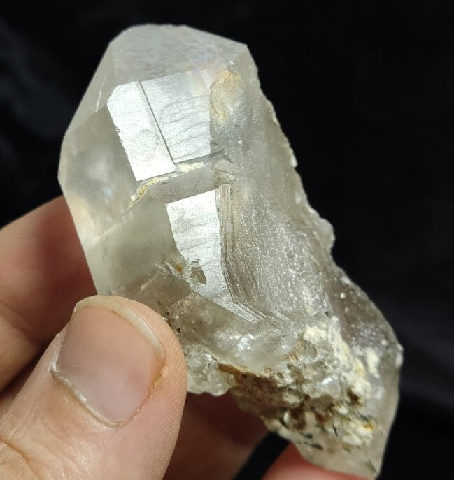 Gwindel Like Double Terminated Light Smoky Quartz 115 grams
