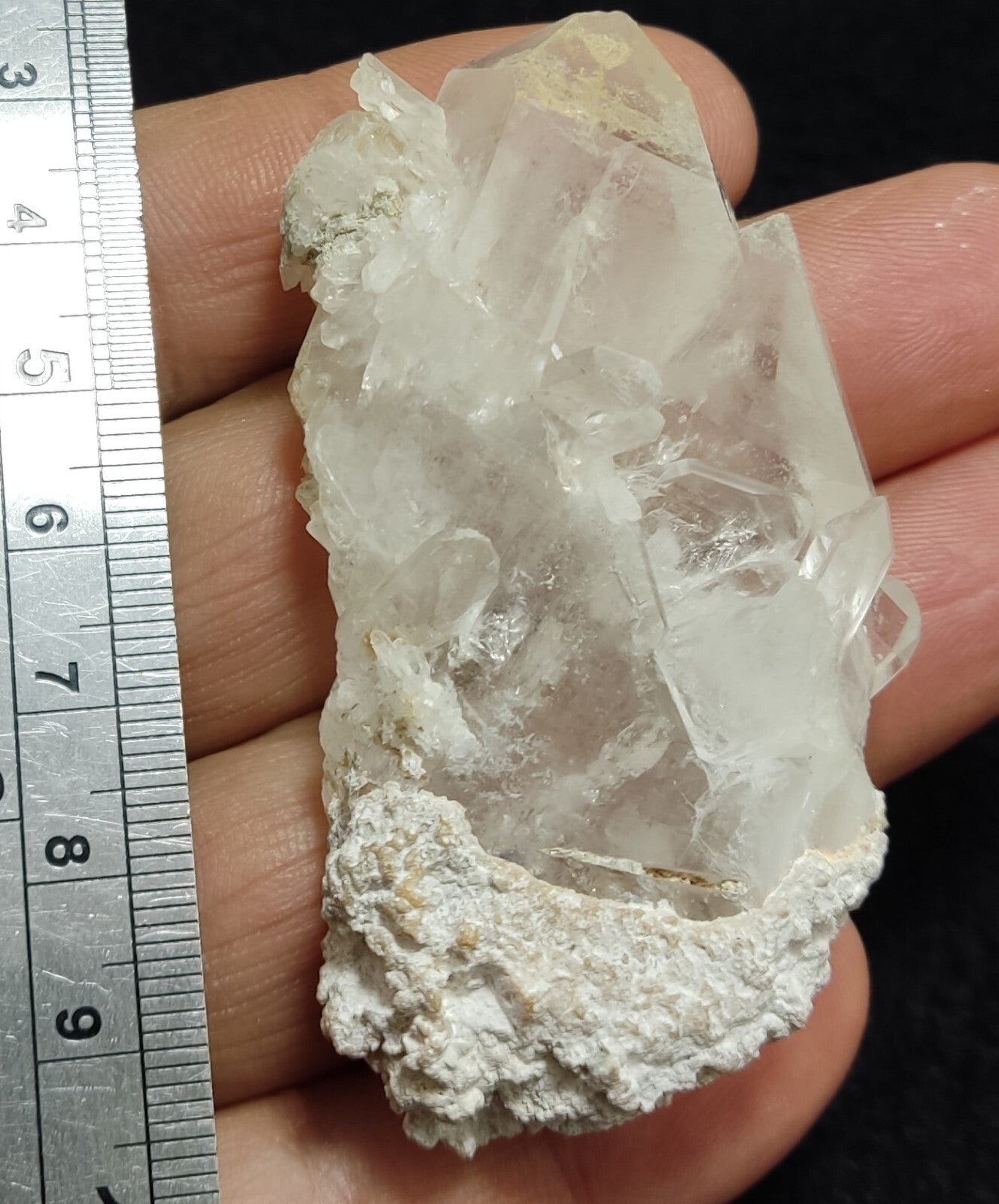 An Aesthetic terminated faden Quartz crystal specimen 53 grams