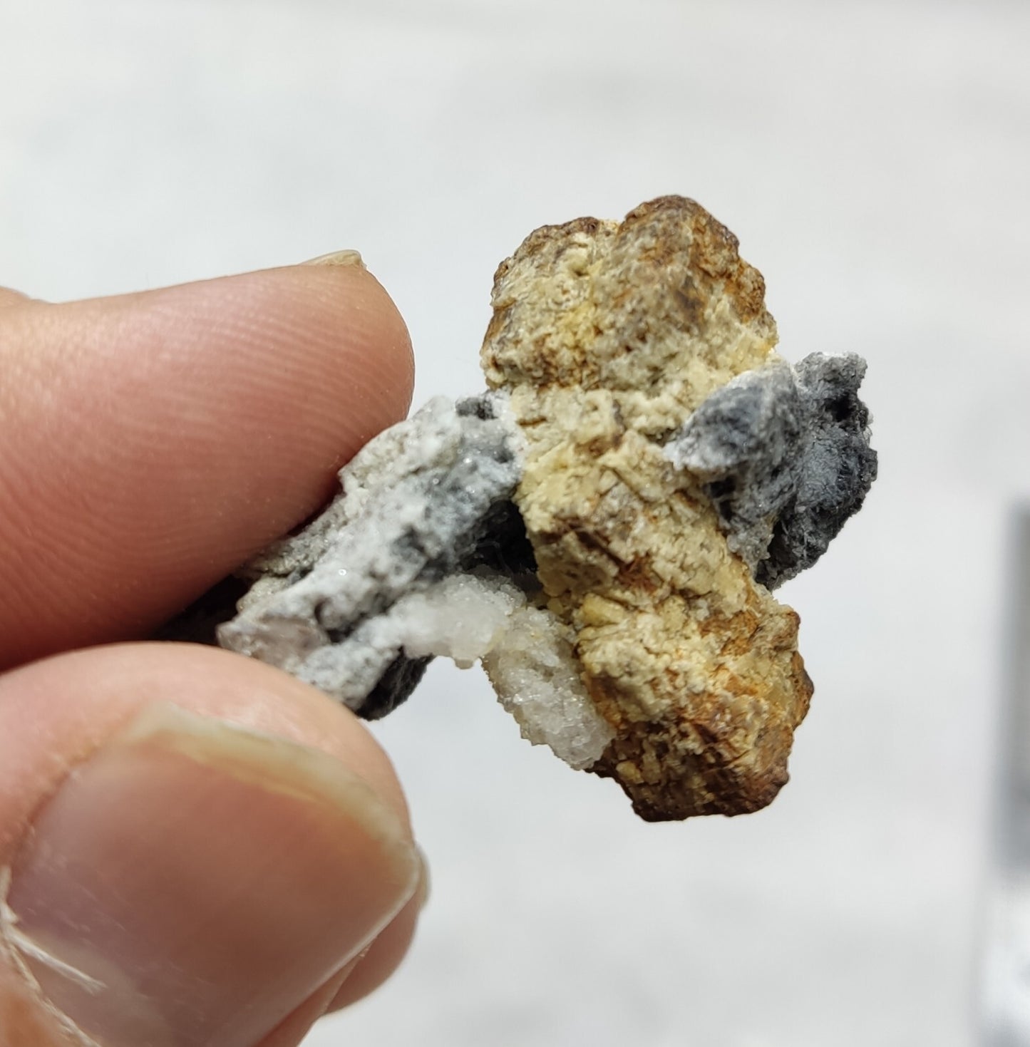 An amazing specimen of siderite on matrix 14 grams