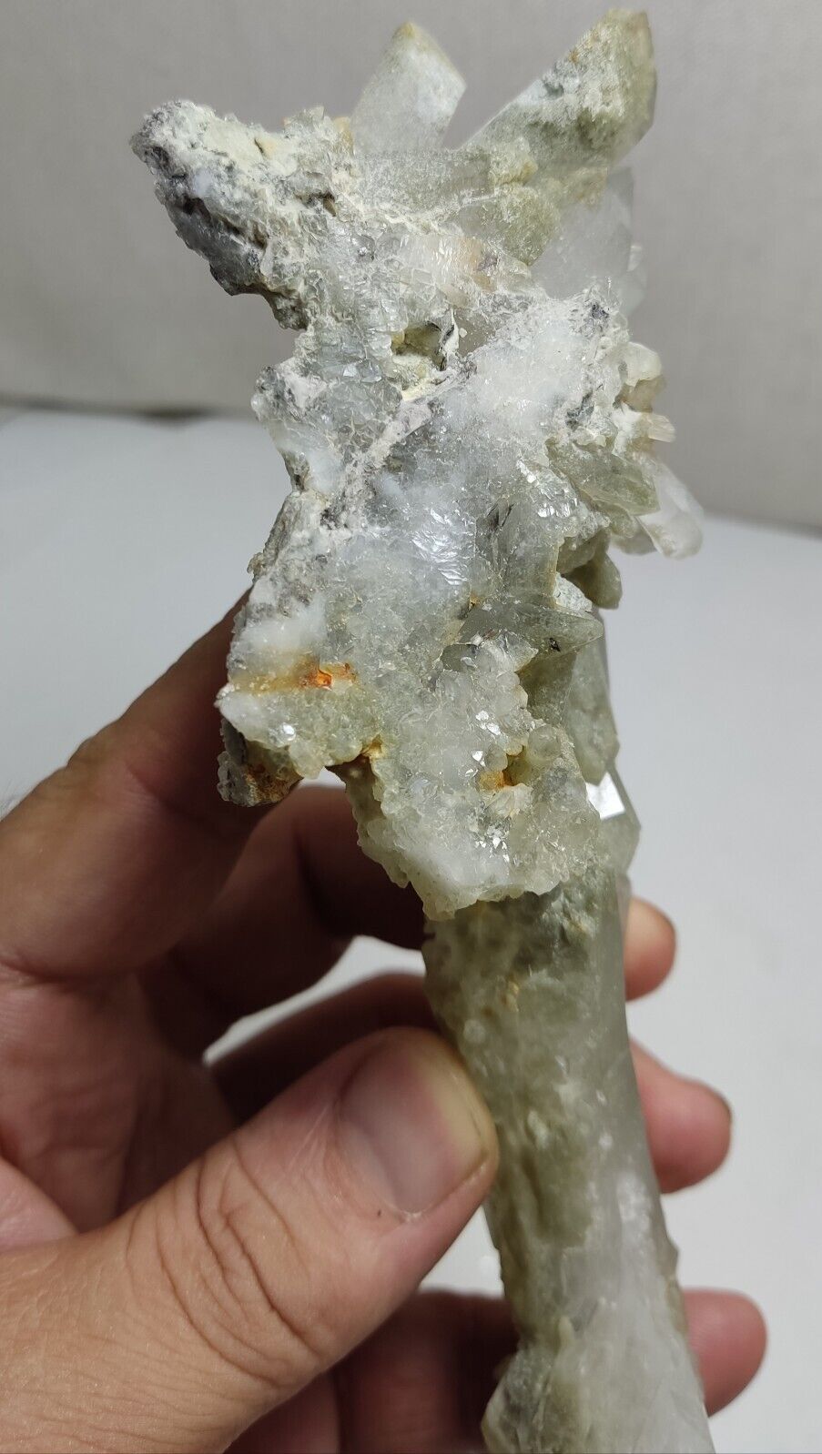 An Aesthetic Natural beautifully terminated Chlorite Quartz specimen 262 grams