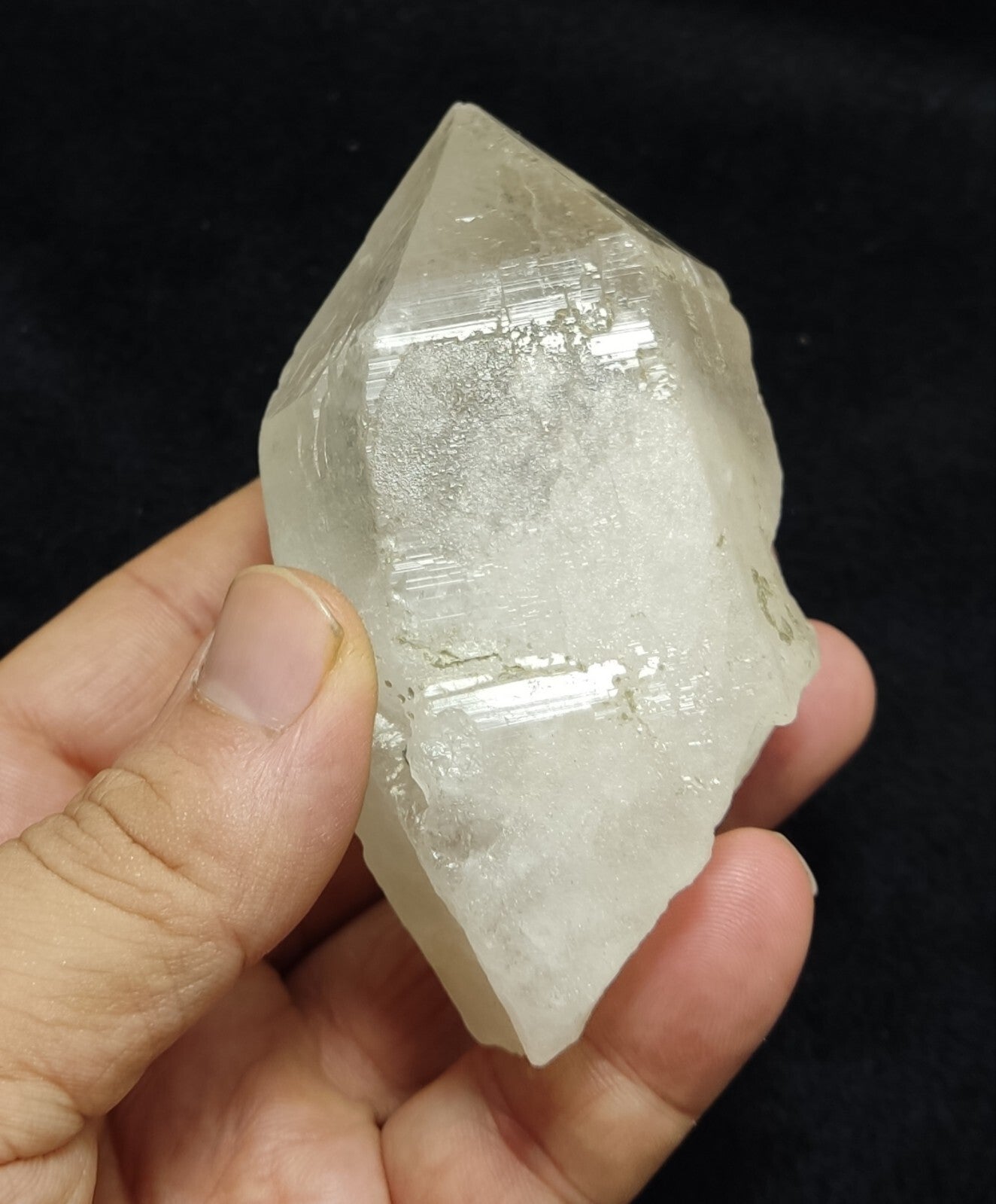 An Aesthetic Natural beautifully terminated Quartz specimen 334 grams