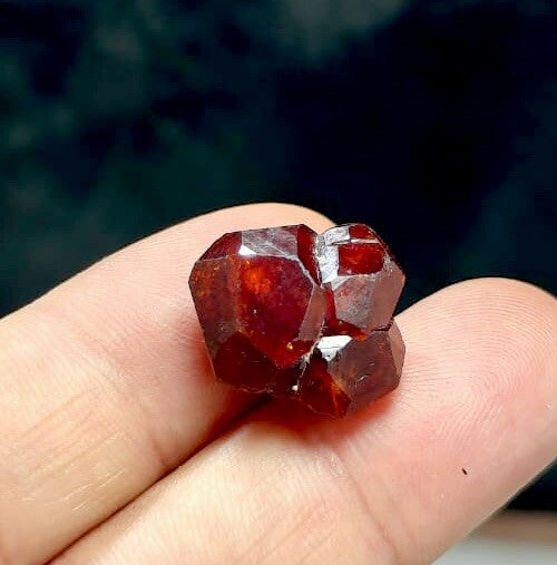 Thumbnail Miniature Spessartine Garnet Specimen 7 Grams.