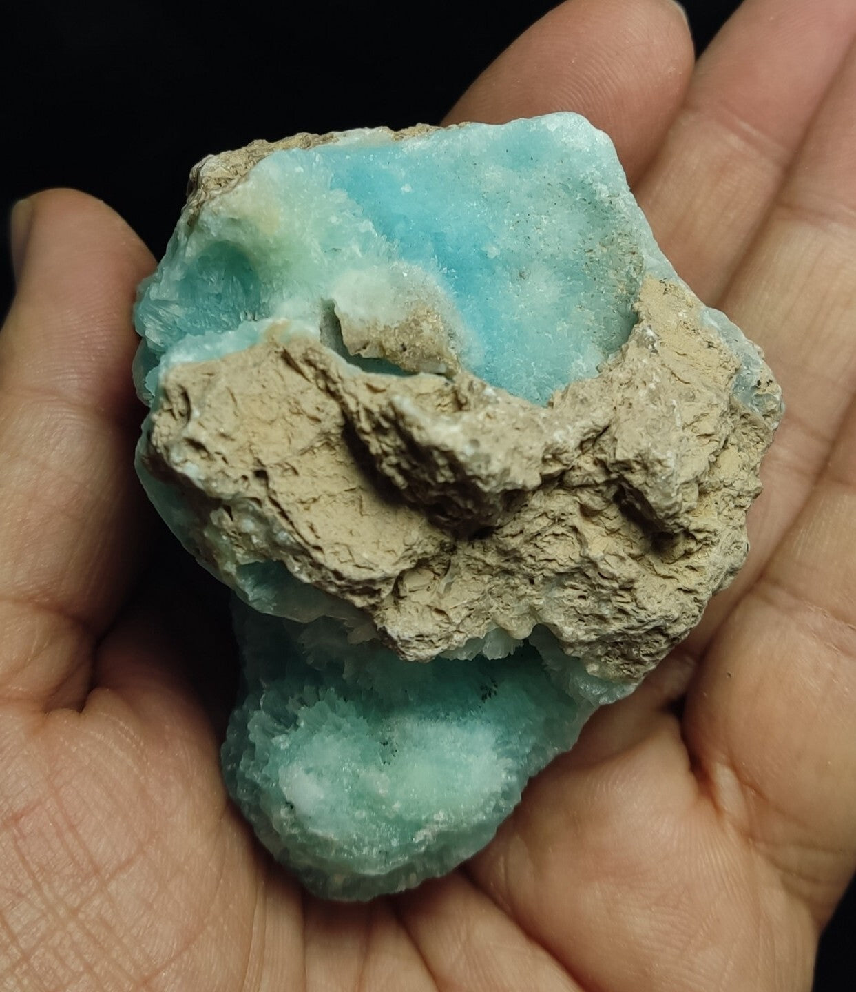 Natural Blue Aragonite 180 grams