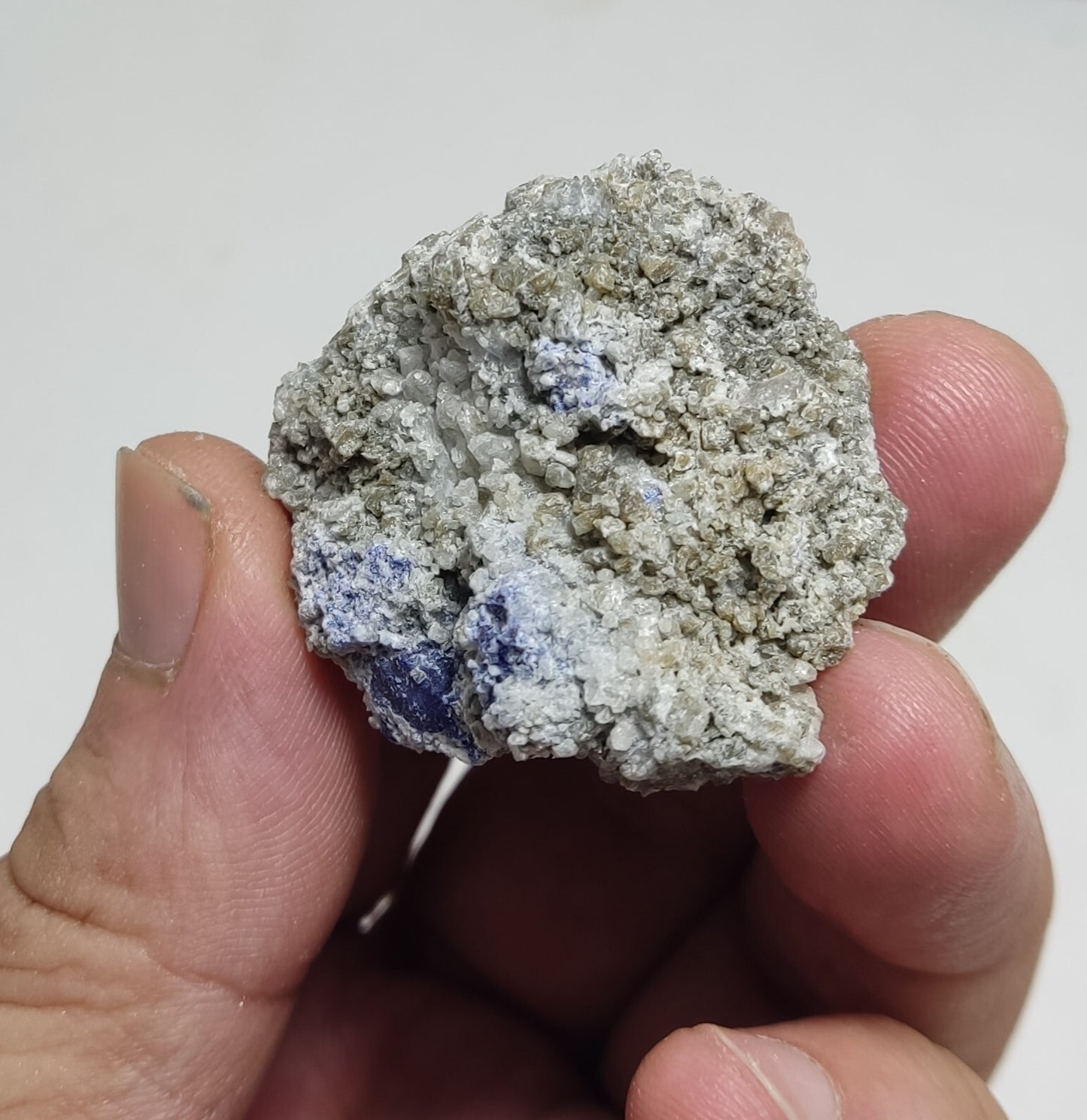 An Aesthetic specimen of lazurite/lapis on matrix 33 grams