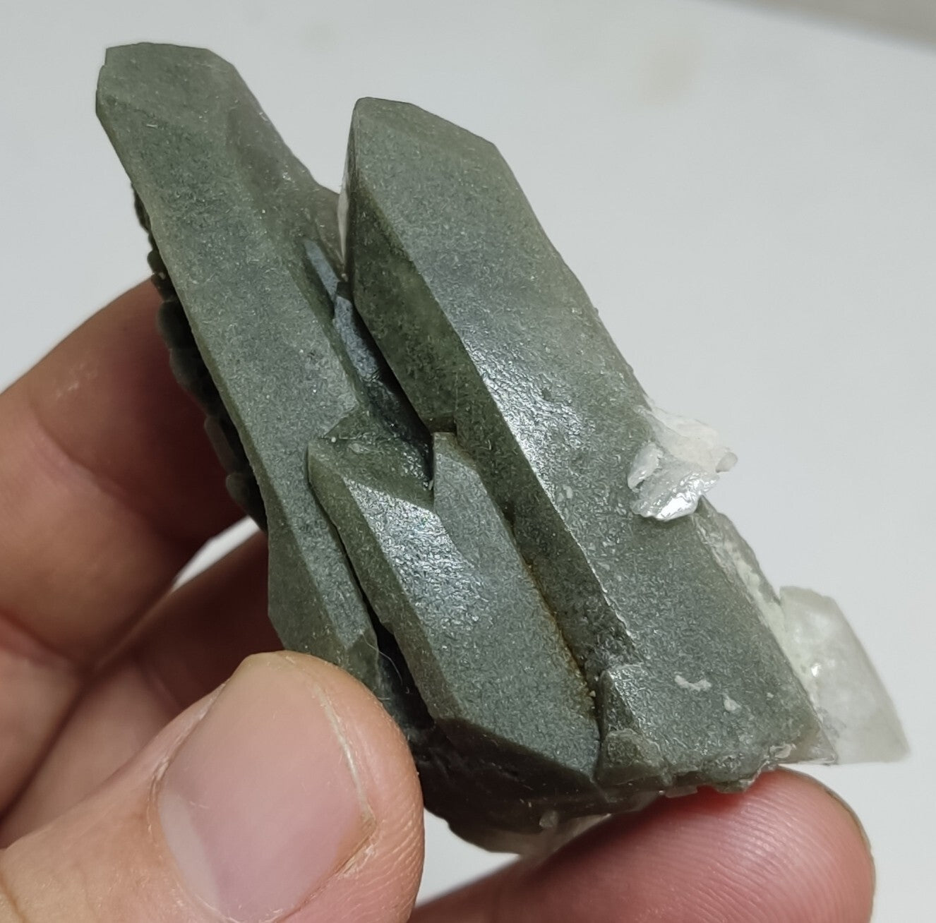 An Aesthetic Natural beautifully terminated Chlorite Quartz specimen 69 grams