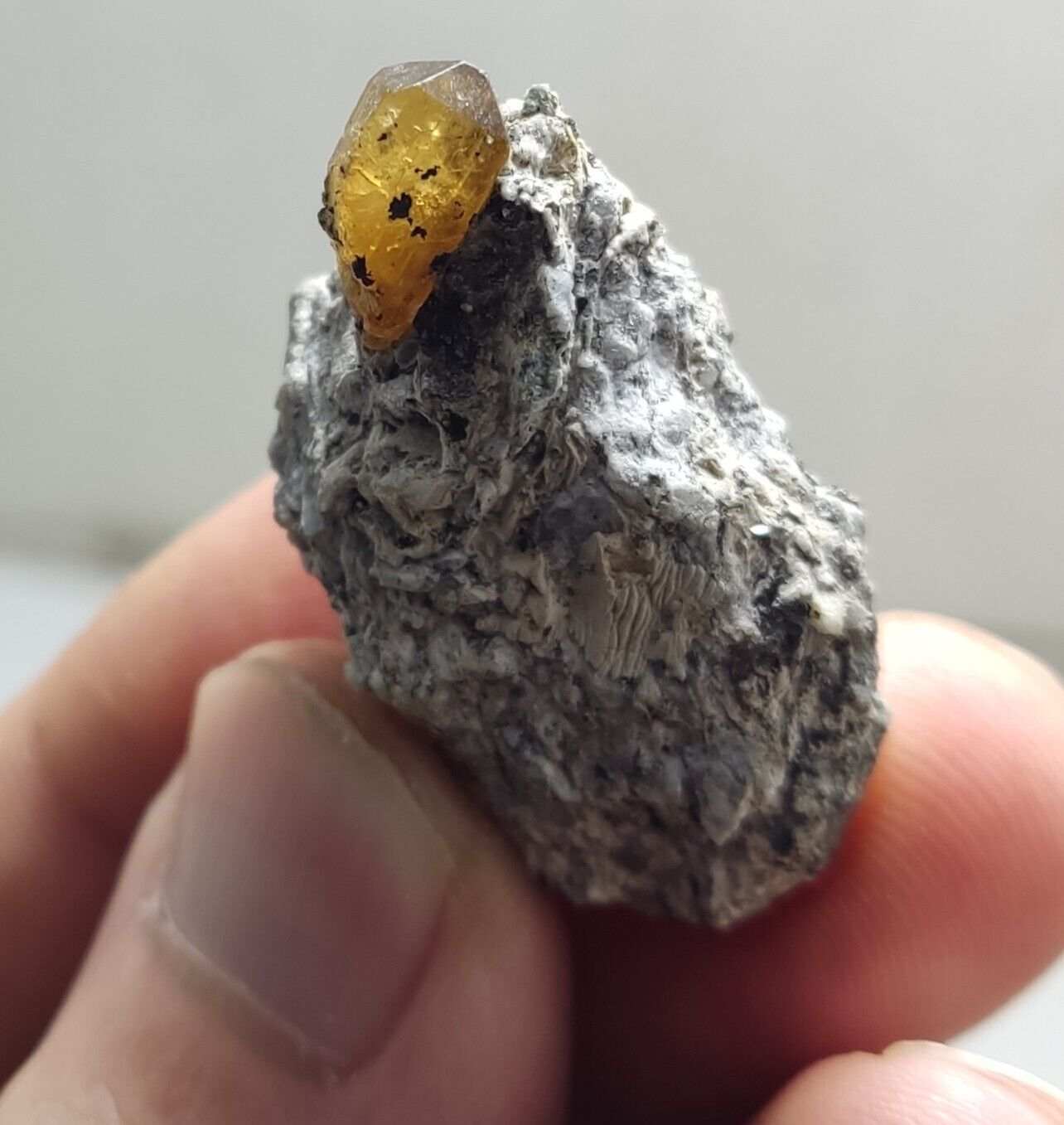 An Aesthetic Natural terminated specimen of rare xenotime on matrix 12 grams