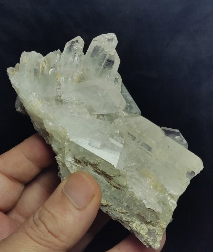 An Aesthetic Specimen Of Faden Quartz  402 grams