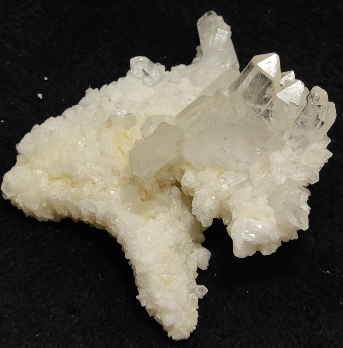 An Aesthetic terminated specimen of faden Quartz on matrix 105 grams