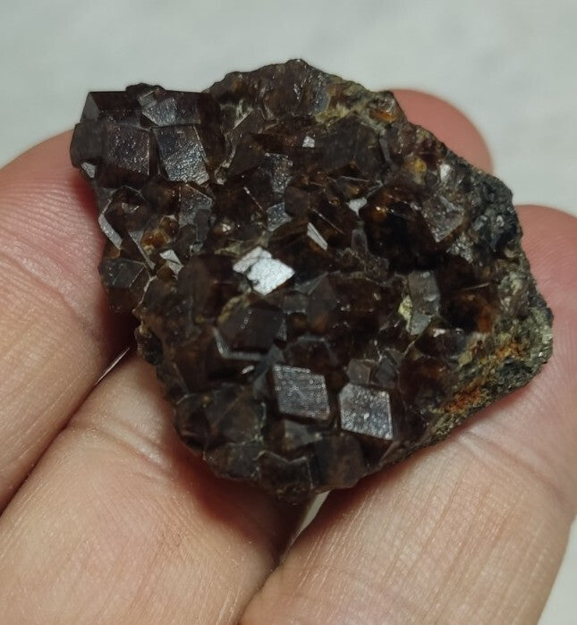 Natural Andradite Garnets Cluster 33 grams