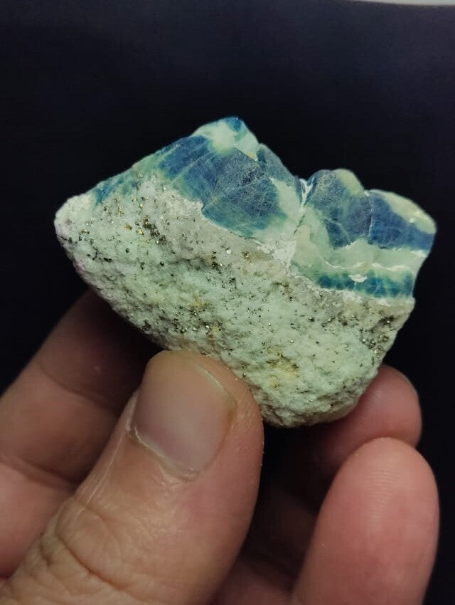 Partly Fluorescent Lazurite /Sodalite 55 Grams.