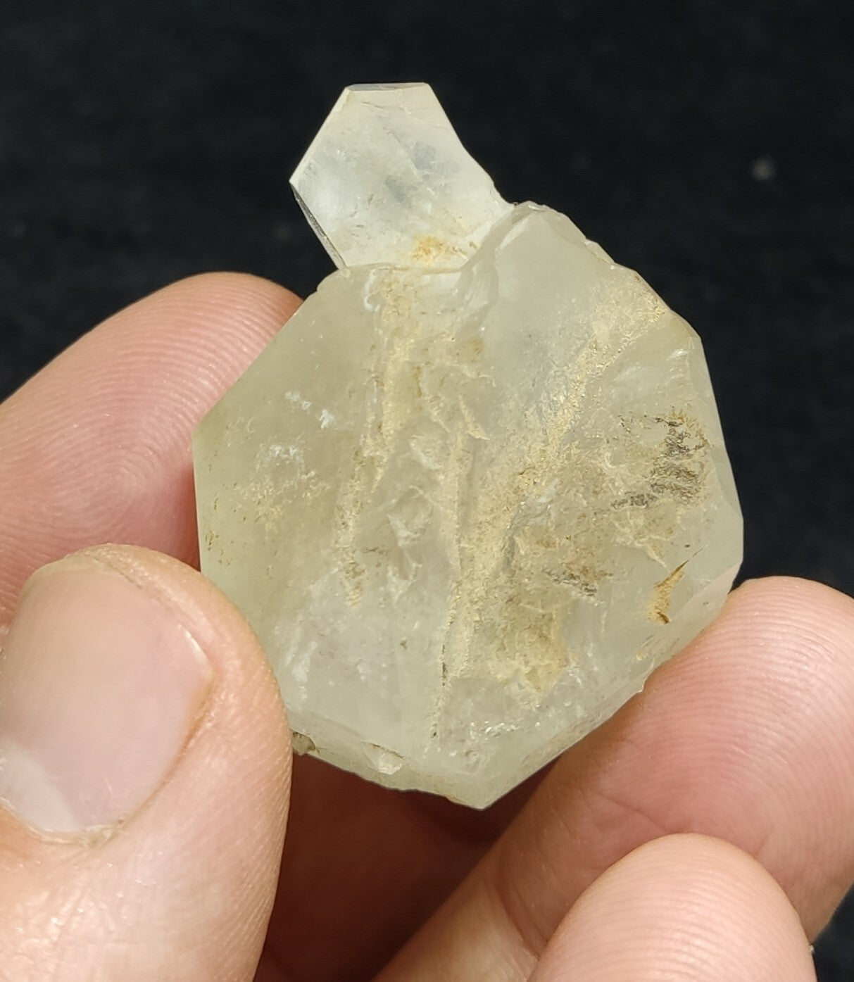 An aesthetic terminated chlorite quartz crystal 39 grams