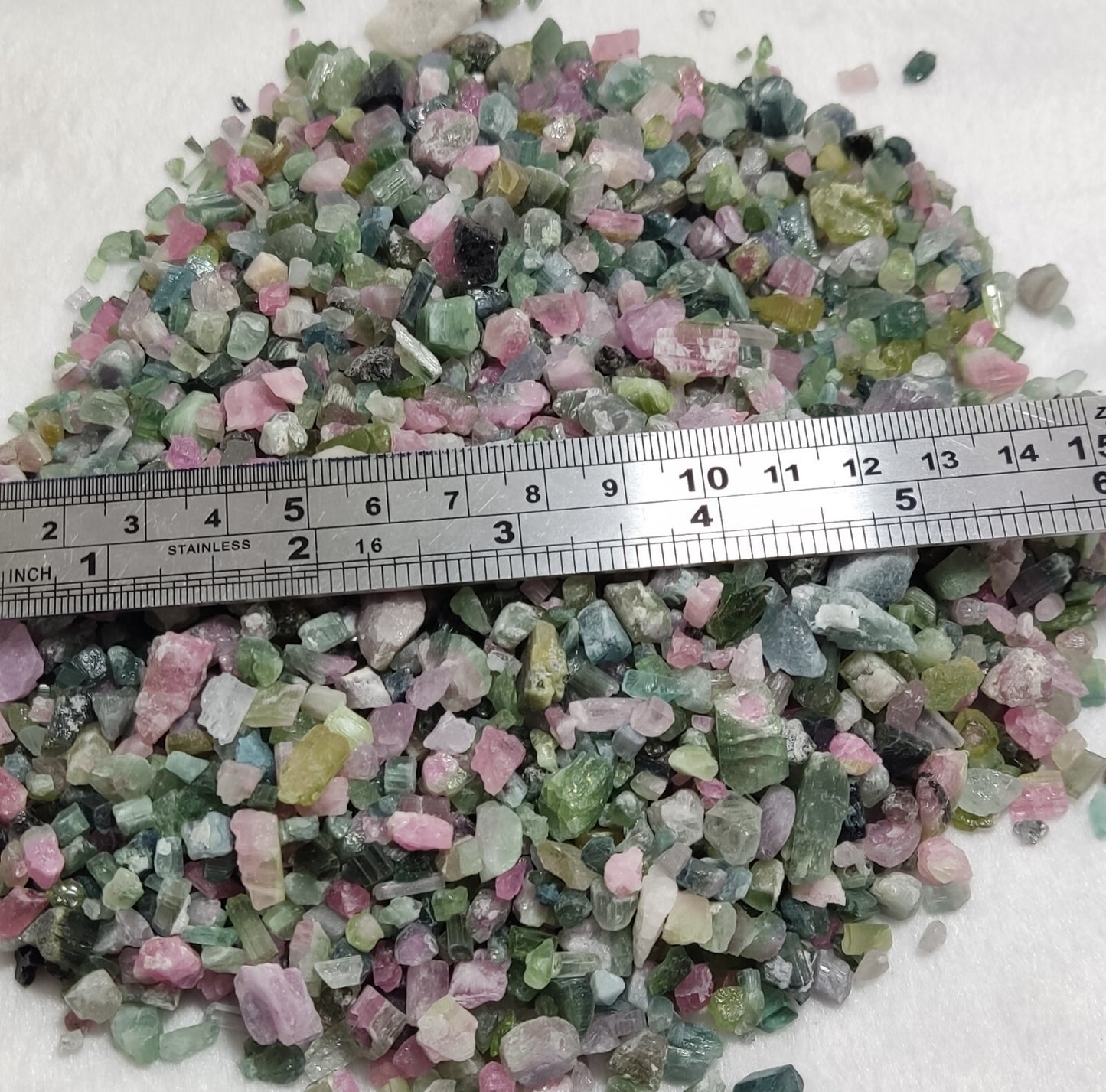 500 grams beautiful rough tourmalines
