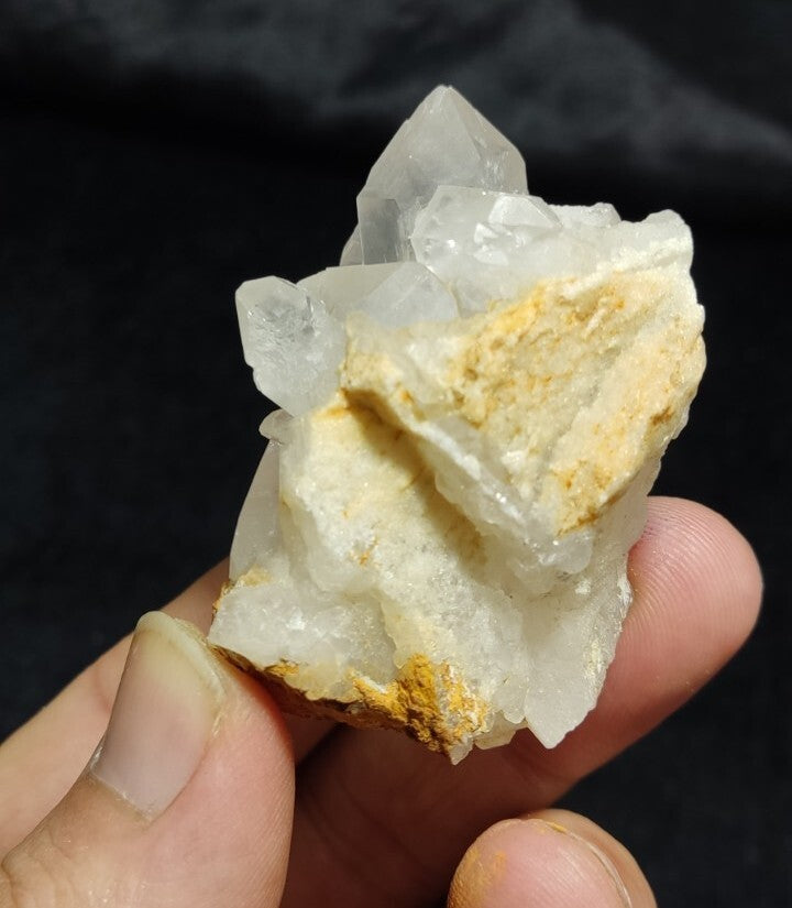 Natural Gwindel Quartz Crystal 67 grams