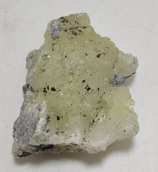 An Aesthetic Natural specimen of brucite with chromite 73 grams