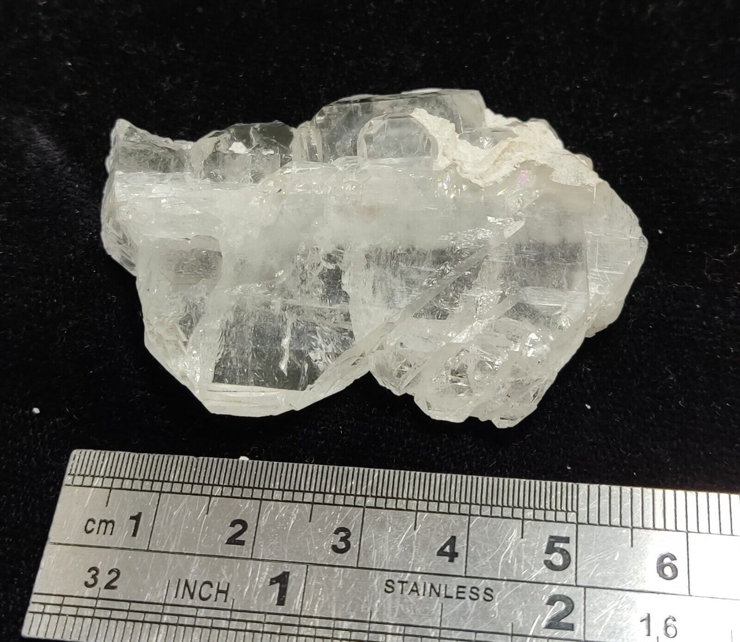 A very Aesthetic Natural beautifully terminated Faden Quartz crystal 38 grams